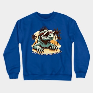 Galapagos marine iguana Crewneck Sweatshirt